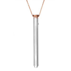 Crave - Vesper Vibrator Necklace Rose-Gold Vrouwen Speeltjes